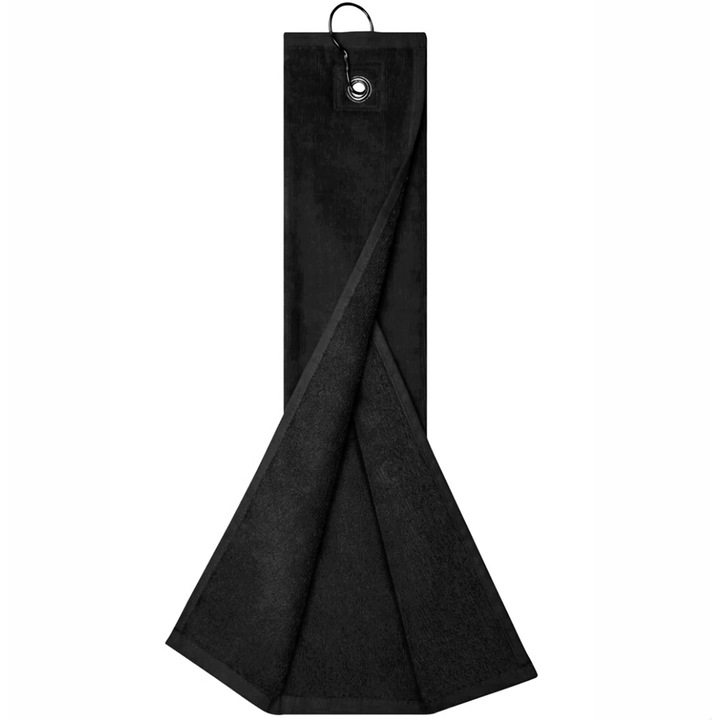 Prosop Golf Collection, 40x50 cm, 100% bumbac, Negru