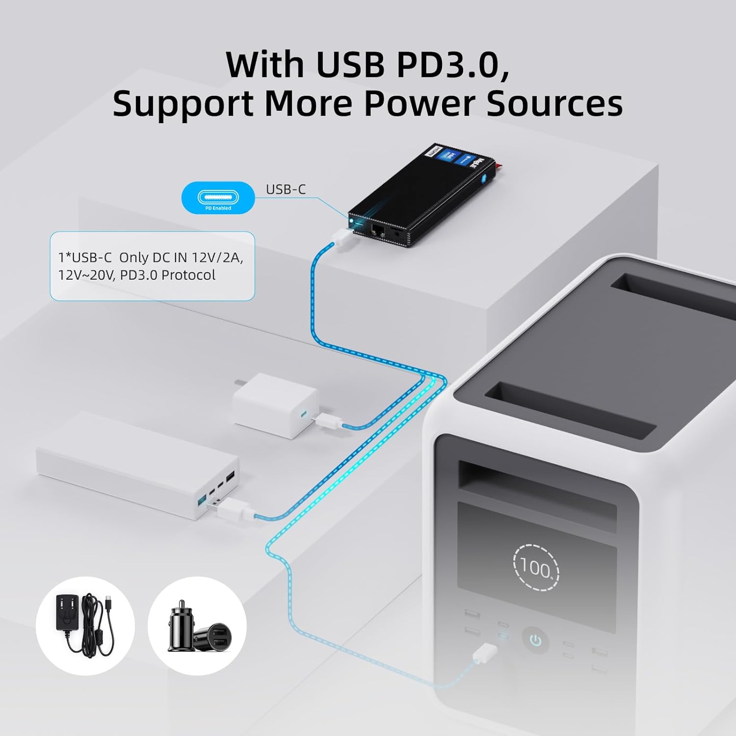 Mini PC MeLE PCG02 Pro Fanless CPU N5105, 8GB, 128GB, Windows 11