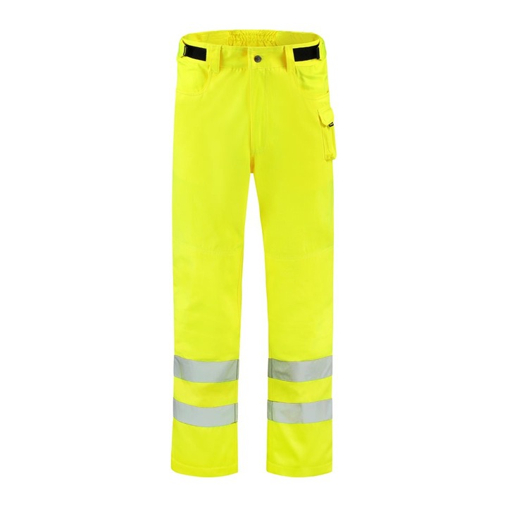 Работен панталон, унисекс - Т65, жълт, 54 ЕС