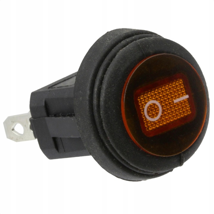 Ködlámpa kapcsoló Hermetic 12V Orange, Me Premium