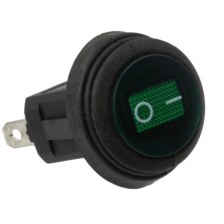 Comutator Etans Iluminat, Verde, Me Premium