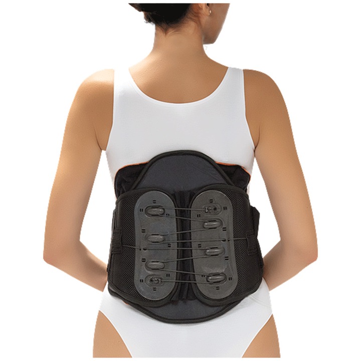 Atela lombara, Vita, Neopren, Negru