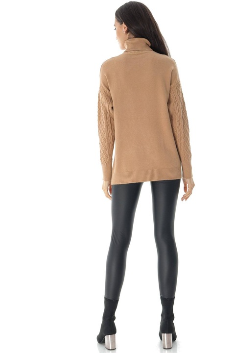 Pulover moale cu guler, ROH BR2657