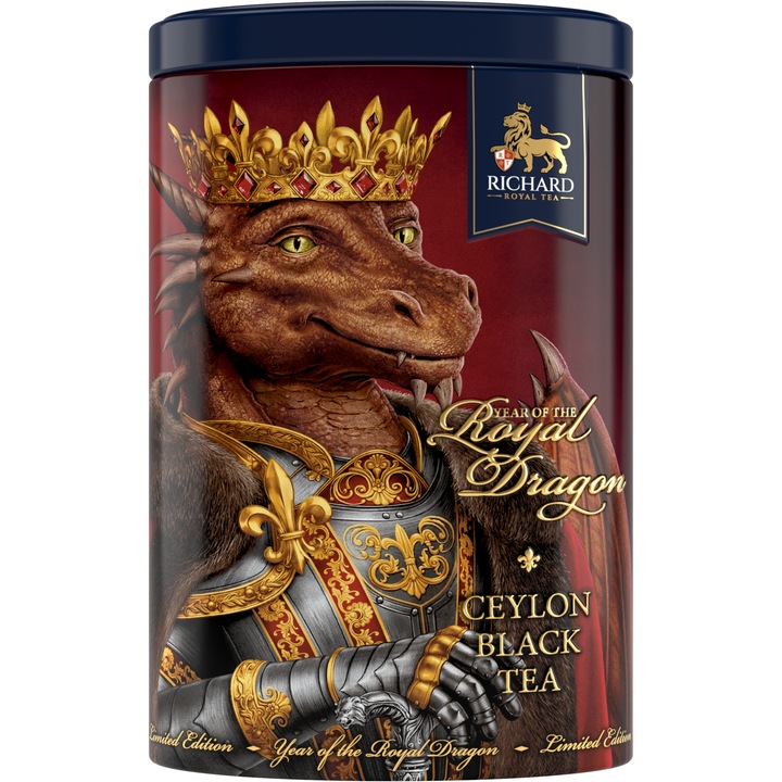 Черен чай с фибри Richard Royal Year of the Dragon, Dragon King, 80гр