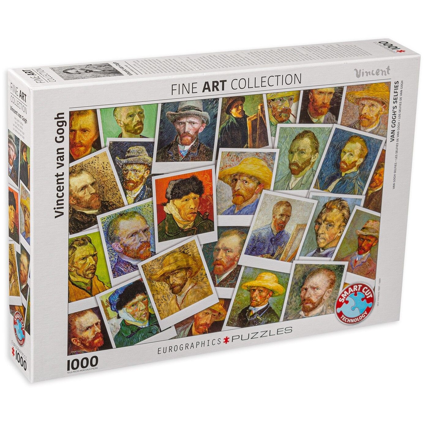 Puzzle Eurographics Starry Night by Vincent van Gogh 100 piezas