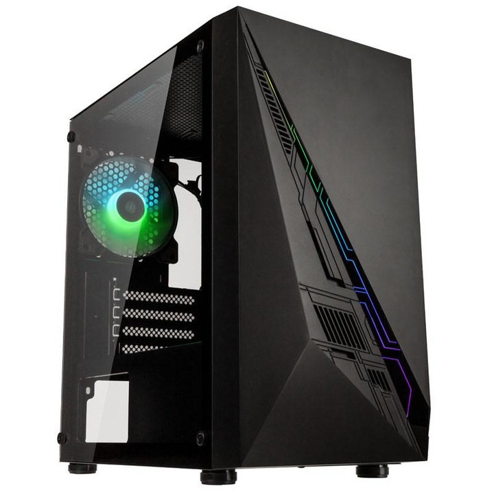 Kolink Inspire K2 Plus A-RGB TG Micro-ATX GEKL-125 számítógépház