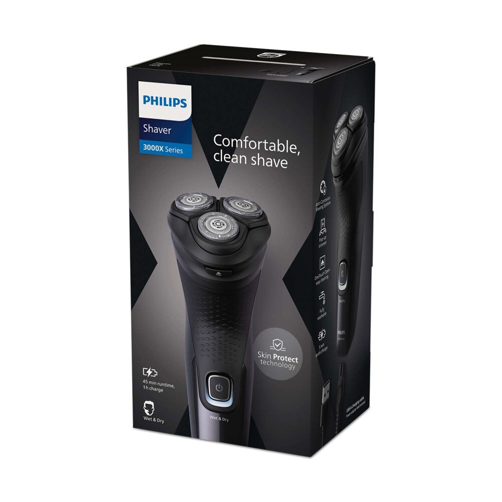 Самобръсначка PHILIPS Series 3000X X3051/00 - eMAG.bg
