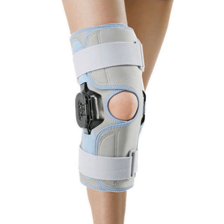 Orteza picior, WellCare, Neopren/Plastic, Alb