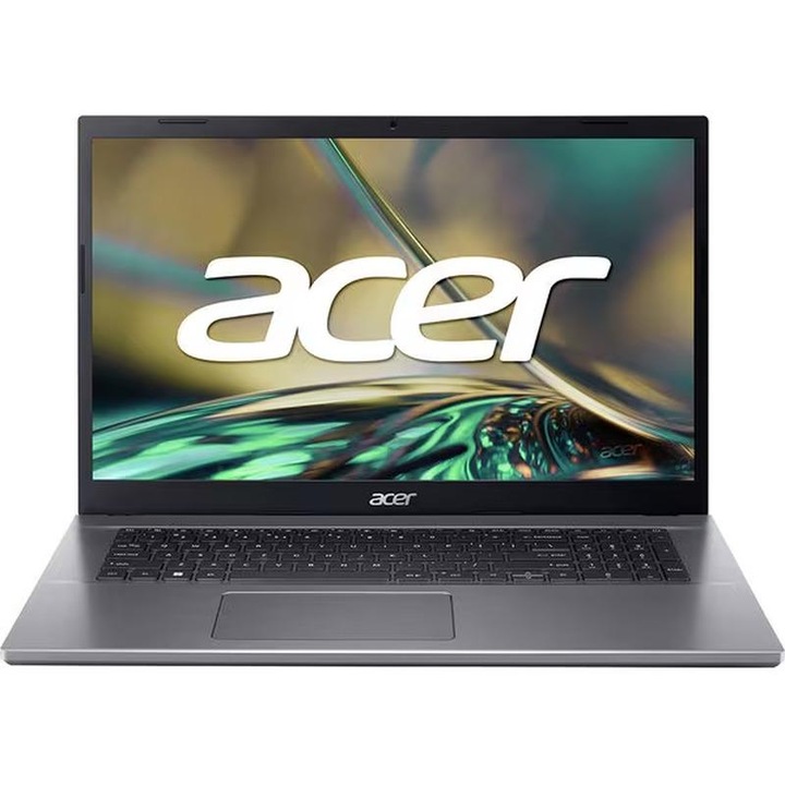 Лаптоп Acer Aspire 5 A517-53, 17,3" дисплей с технология IPS (In-Plane Switching), Full HD 1920 x 1080, Acer ComfyView™ TFT LCD с LED подсветка, съотношение на страните 16:9, 45% NTSC цветова гама, широка видимост ъгъл до 170 градуса, без живак, среда