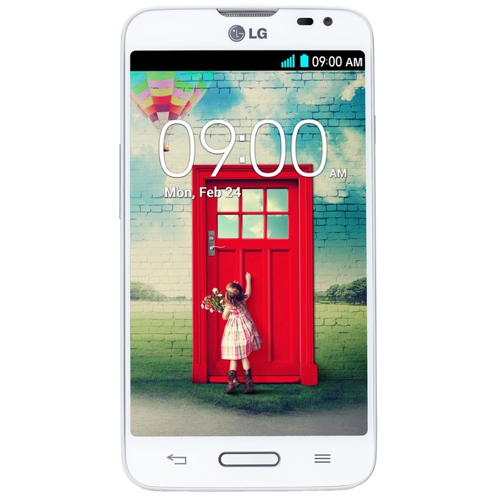 Telefon mobil LG L70, 4GB, White