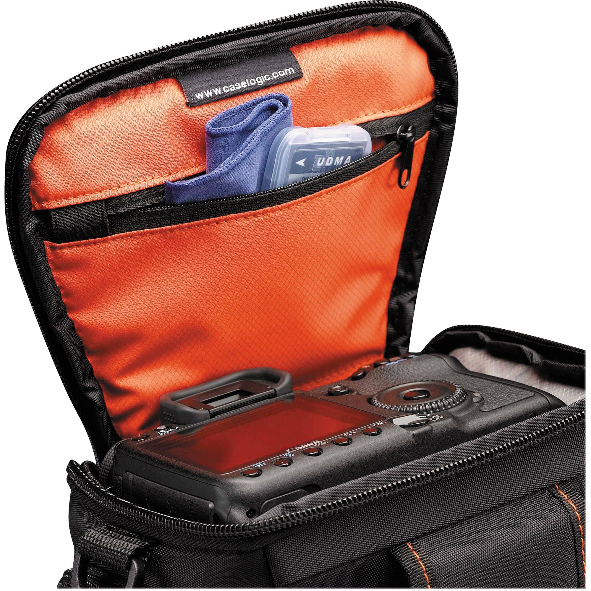 Geanta foto Case Logic DCB-306K, Nylon, Negru - eMAG.ro