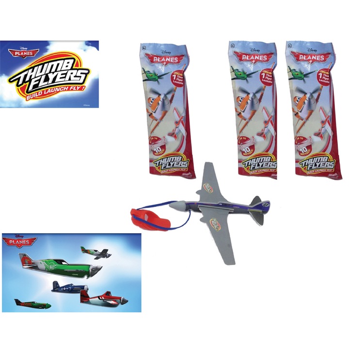 Комплект летящи самолети Disney planes, 3 броя