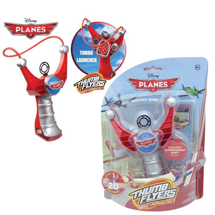 Изстрелвачка Disney planes - Turbo Launcher, 25057