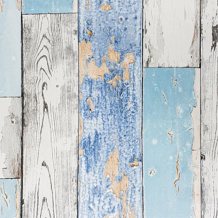 Autocolant pentru dulap de haine sub forma de sticker, 90 x 50 cm, DecoMeister®, Model Lemn De Mare, U096-090-0050