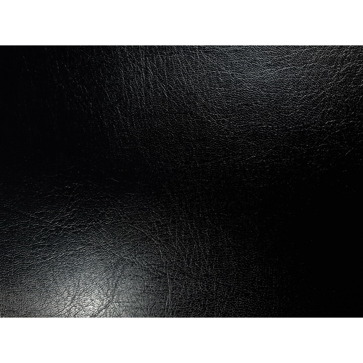 Tapet auto-adeziva pentru usa, 45 x 50 cm, DecoMeister®, Model Piele Neagra, A013-045-0050