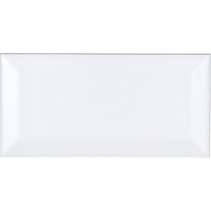 Faianta Metro white matt 7, 5x15cm Equipe, 0,5mp/cutie