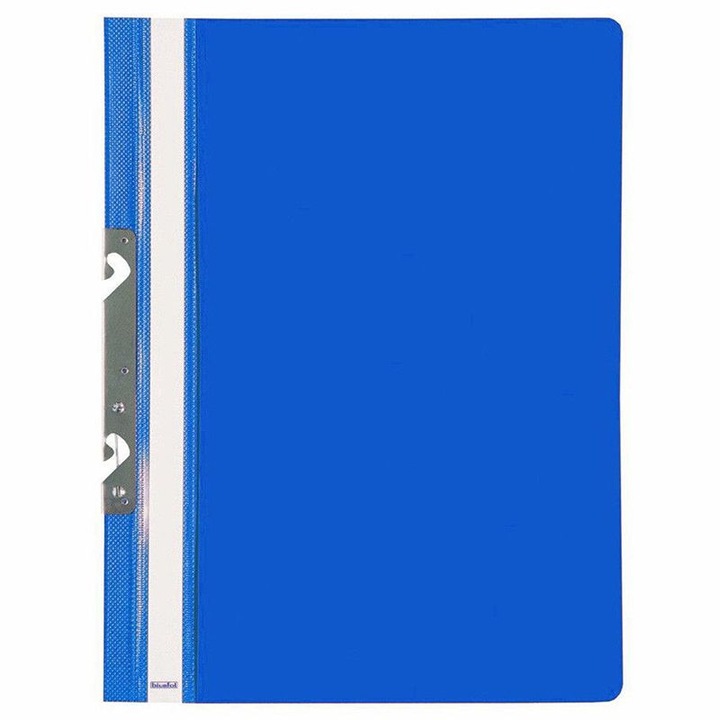 Комплект 10 папки Biurfol, 1/1, PVC, Син