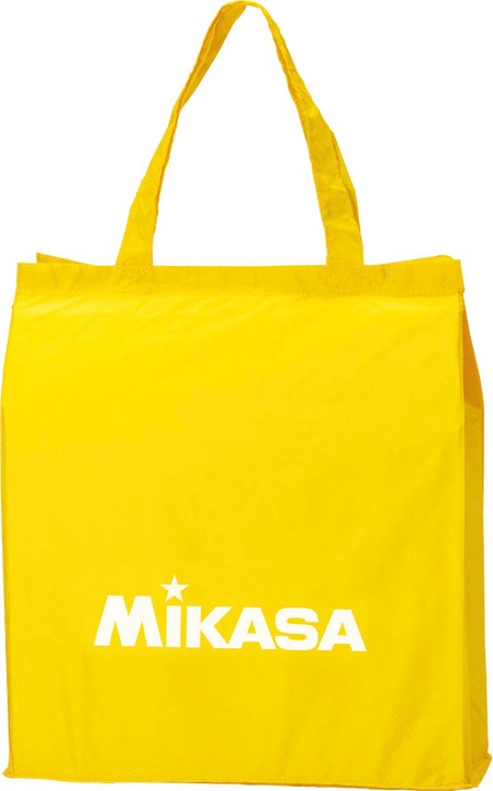 Punga cumparaturi, Mikasa, nailon, 42x37x14cm, galben
