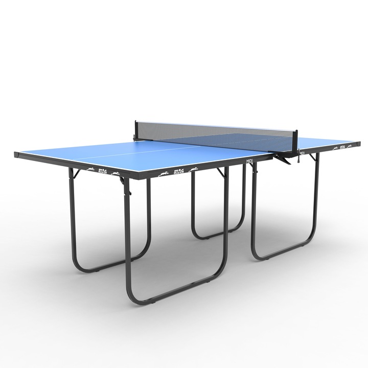 Masa de ping pong, STAG, Lemn, 204x112x76 cm, Albastru