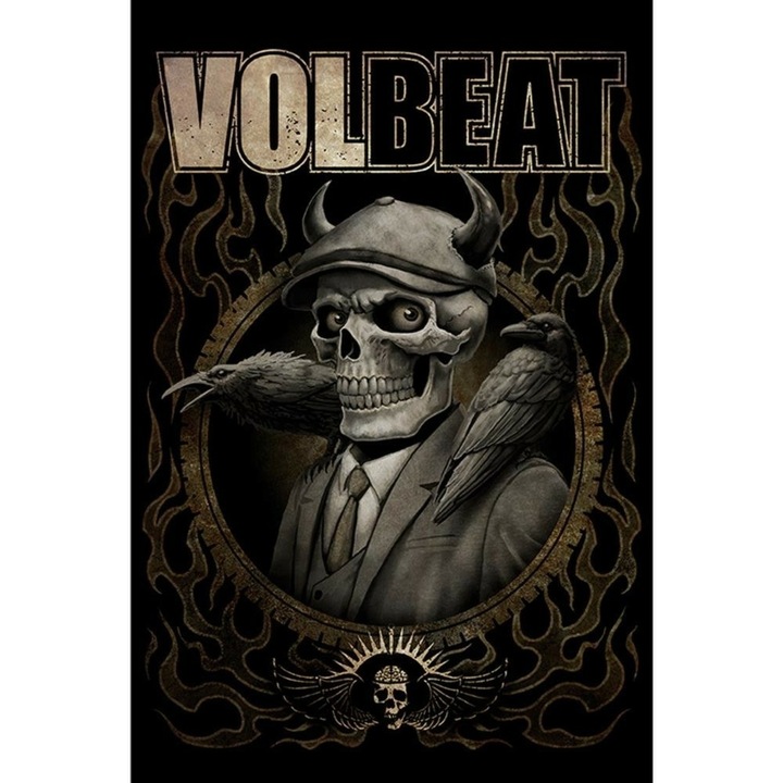 Poster, Volbeat, Skeleton, 91.5 x 61 cm