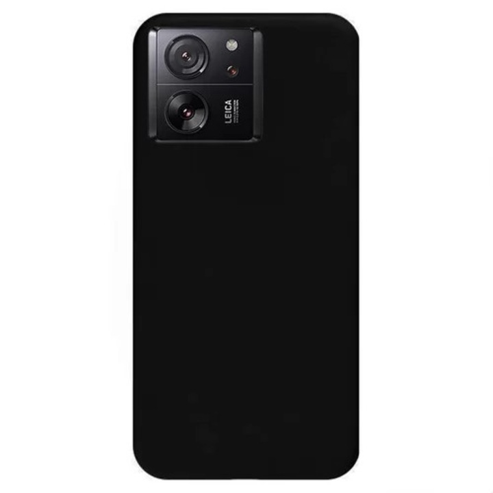 Кейс за телефон Xiaomi 13T Pro 5G - черен силиконов калъф за гръб