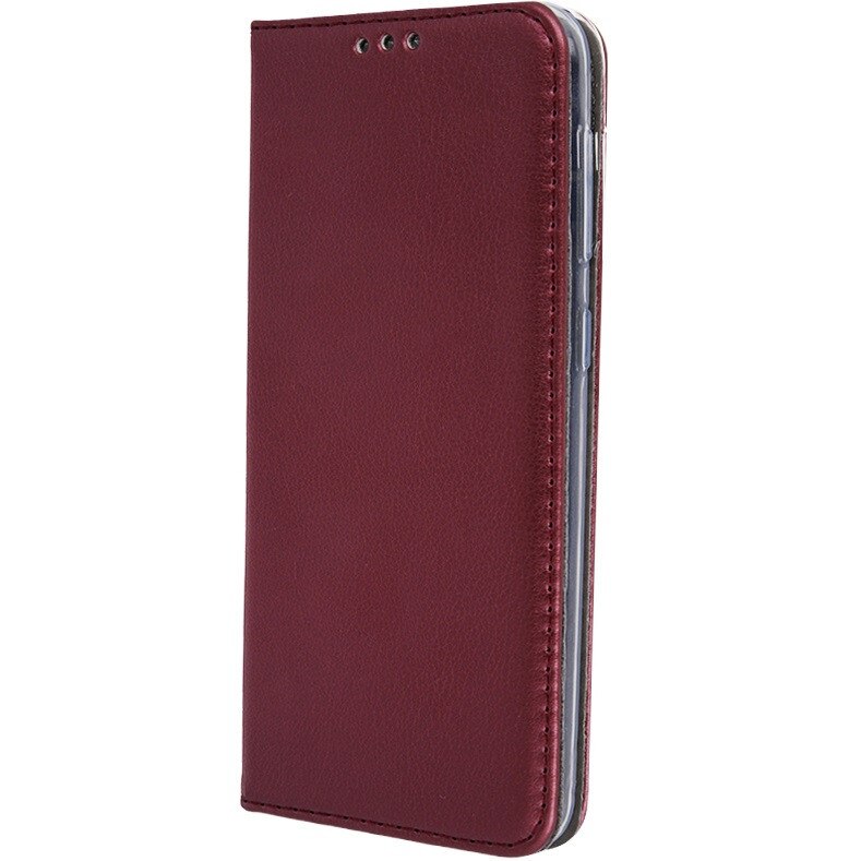 Husă compatibilă Honor 400 5G, tip carte, cu suport carduri, cu închidere magnetică, bordo, Smart Magneto