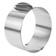 Inel reglabil pentru tort, Zola®, diametru 16-30 cm si inaltime 8.5 cm, otel inoxidabil, argintiu