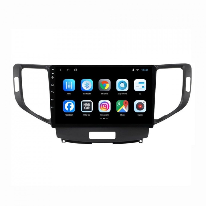 Navigatie Honda Accord 8 din 2008 - 2012, NAVIGPS, Android 13, Wireless Carplay si Android Auto, 2GB RAM si 32GB ROM, Display QLED 9 inch, Camera Marsarier, Internet, Aplicatii, Wi Fi, Usb, Bluetooth