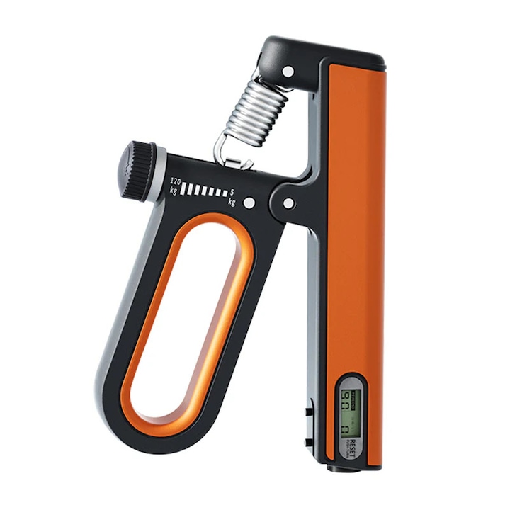 Flexor, JESWO, Rezistenta reglabila, 10-120 kg, Portocaliu/Negru