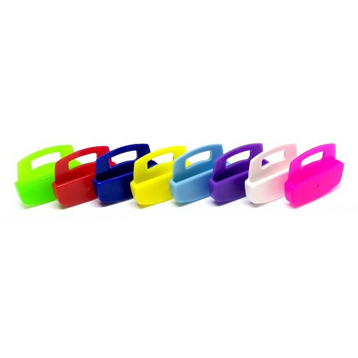 Set 10 marcatoare chei, Multicolor