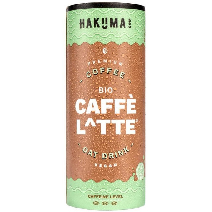 Caffe Latte din Ovaz Eco 235 mililitri Hakuma