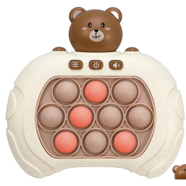 Elektronikus fejlesztő játék gyerekeknek, 2XAA, Barna