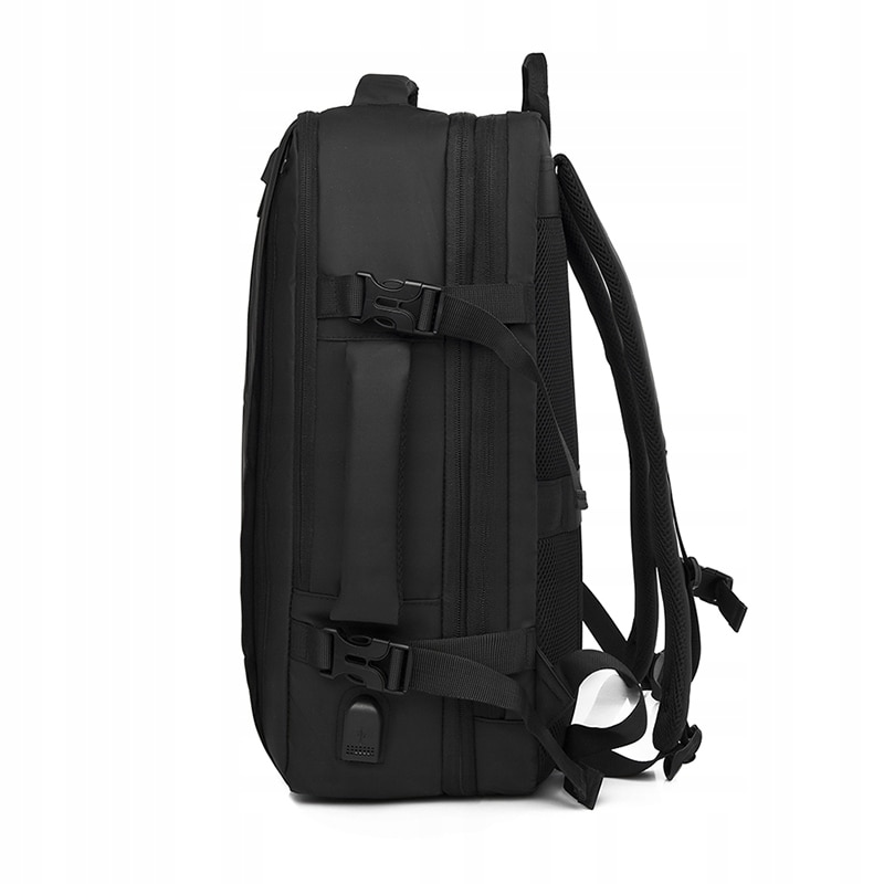 Rucsac pentru laptop, 48 x 36 x 15 cm, 32L, Negru