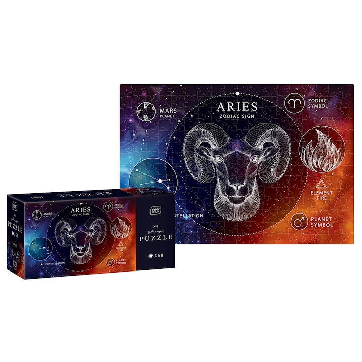 Puzzle Zodiac Signs 1, Kos, 250 db, Interdruk