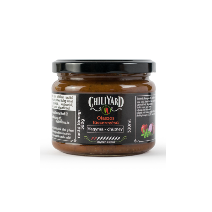 Dulceata de ceapa, Chiliyard, chutney in stil italian, 330 ml