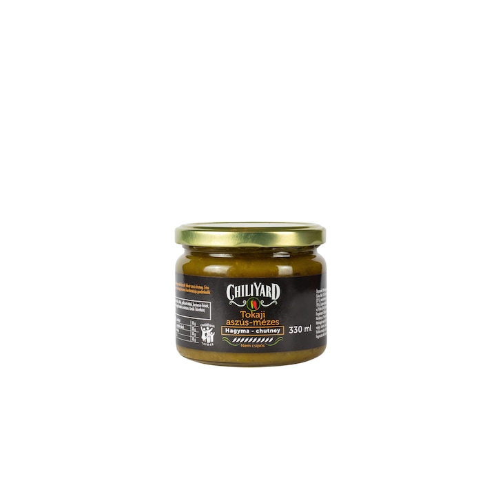 Chutney de ceapa cu miere, ChiliYard, Tokaji aszu, 330 ml