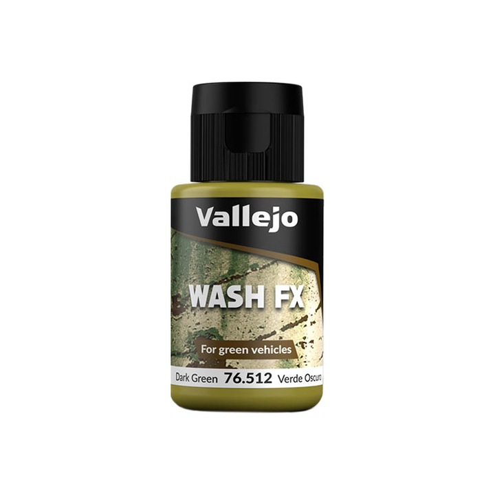 Vallejo festék 76.512 Model Wash Sötétzöld 35ml