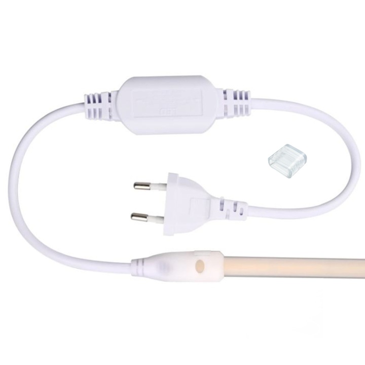 Cablu alimentare Banda Led COB, 12mm, 220V
