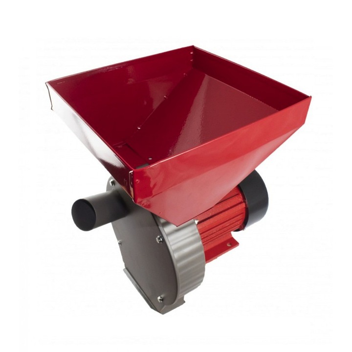 Moara ruseasca profesionala pentru cereale cu ciocanele, 3.8 kW, 230 kg/ora, 3500 RPM, cuva mare