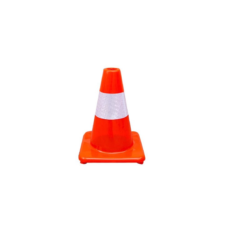 Con semnalizare trafic din PVC, 30 cm