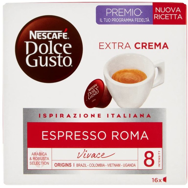 Capsule Nescafe Dolce Gusto Espresso Roma, 16 capsule, 99.2g