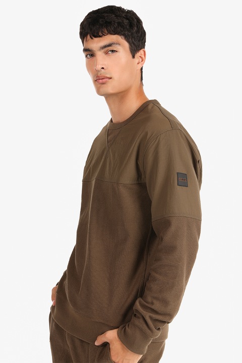 COLIN'S, Bluza de trening cu decolteu rotund, Caramel