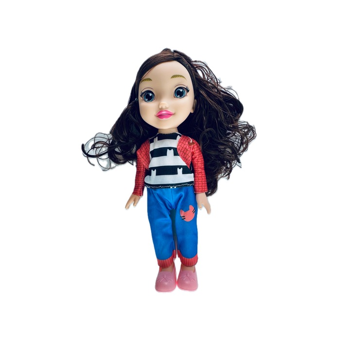 Gabi DOLL LUCKY baba, Almido, énekel, elemekkel, 32 cm