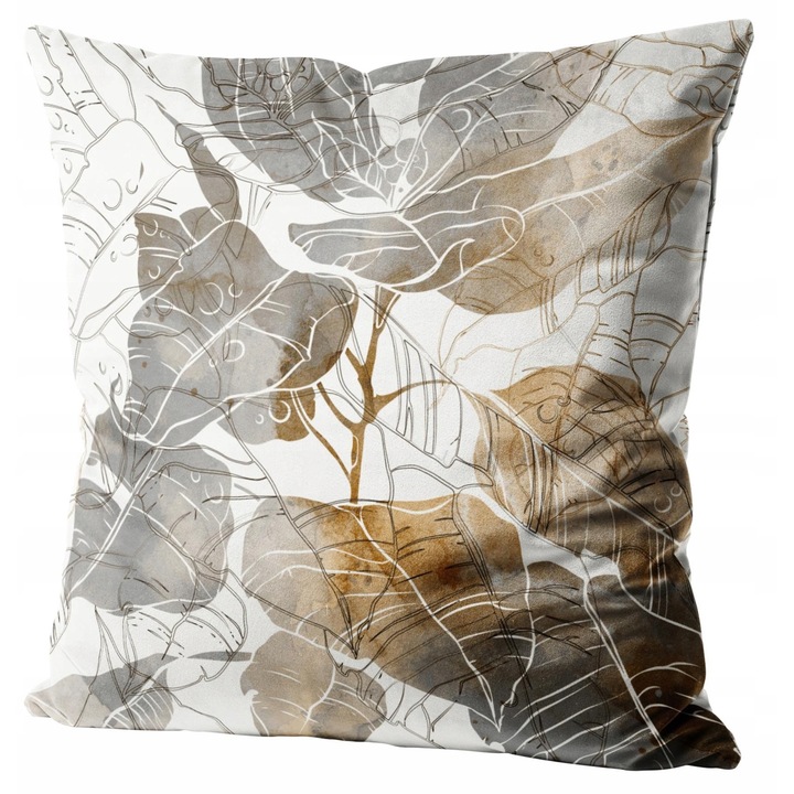 Fata De Perna Decorativa, Homeview, 126, 40X40, Velur, Multicolor