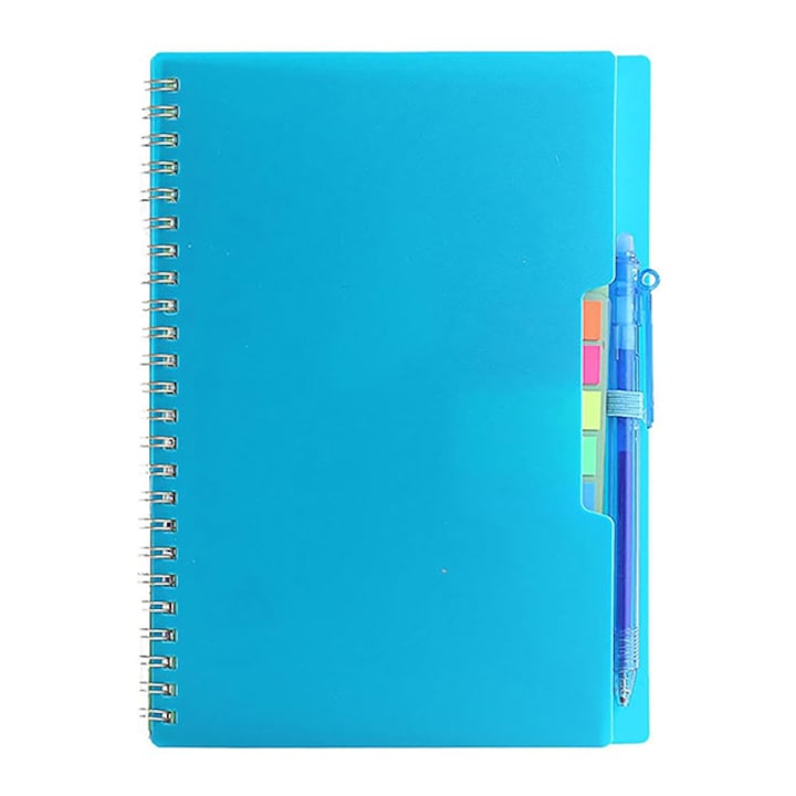 Smart notebook, Notekisskai, A5, Újrafelhasználható, Kék
