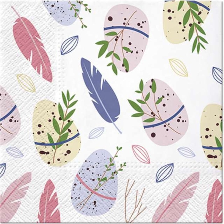 Set 20 servetele, PAW, Hartie, Multicolor