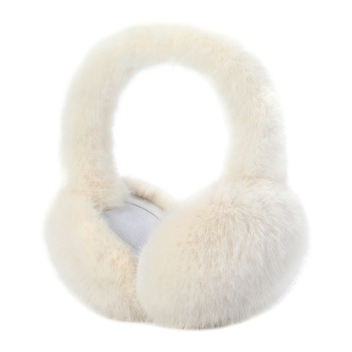 Női fülvédő, Notekisskai, poliészter, fehér