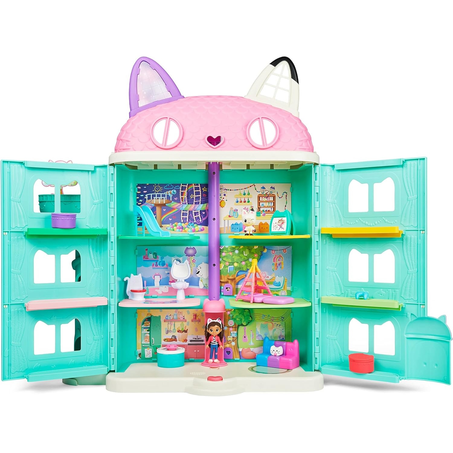 Set de joaca Gabby's Dollhouse - Casa Purrfect a lui Gabby