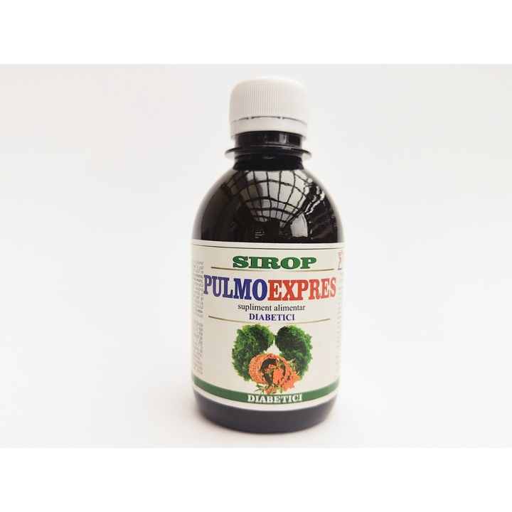 Sirop Pulmoexpres 200 ml pentru diabetici Elidor
