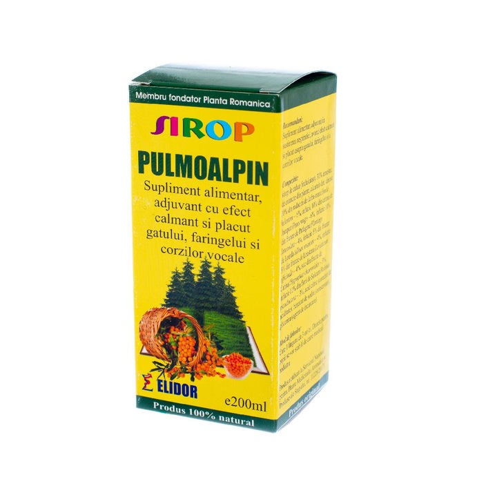 Sirop Pulmoalpin 200 ml Elidor